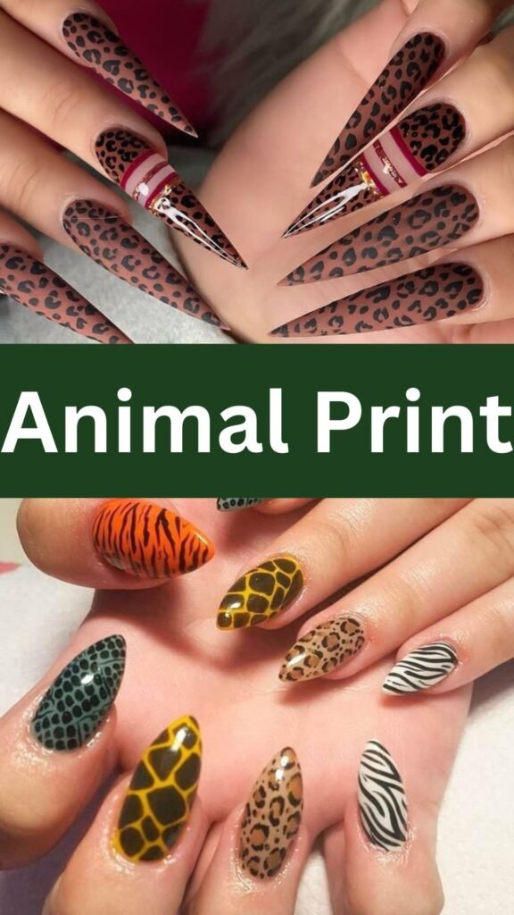 animal-print-Pointed-Nail-Art-Designs-to-Obsess-Over-nailstrends.com