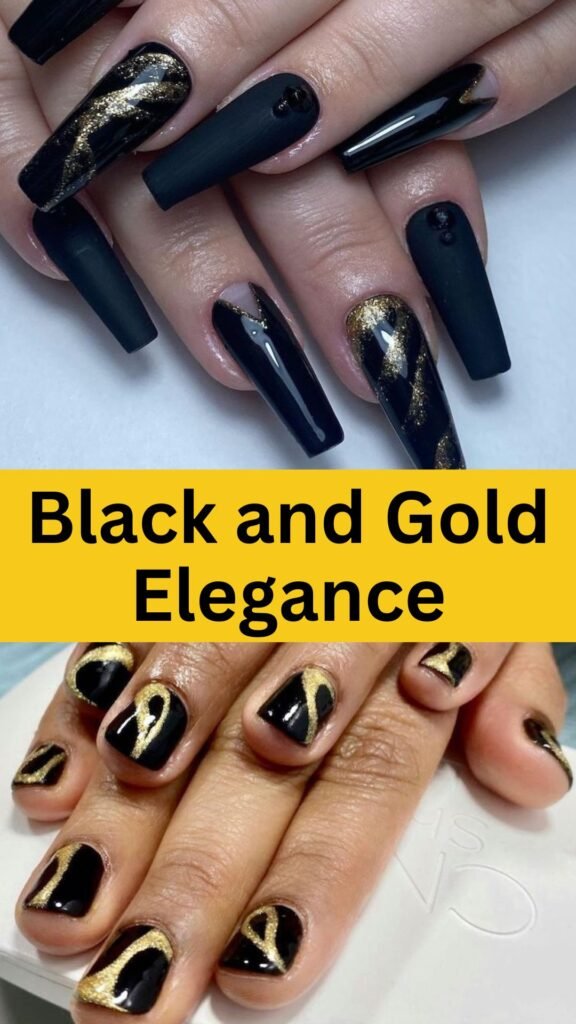 black-and-gold-elegance-Graduation-Nail-Ideas-for-Celebrating-Your-Big-Day-in-Style-nailstrends.com