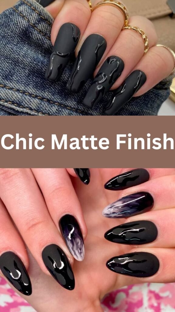 chic-matte-finish-Trendy-Nail-Art-Ideas-for-Wedding-Party-nailstrends.com