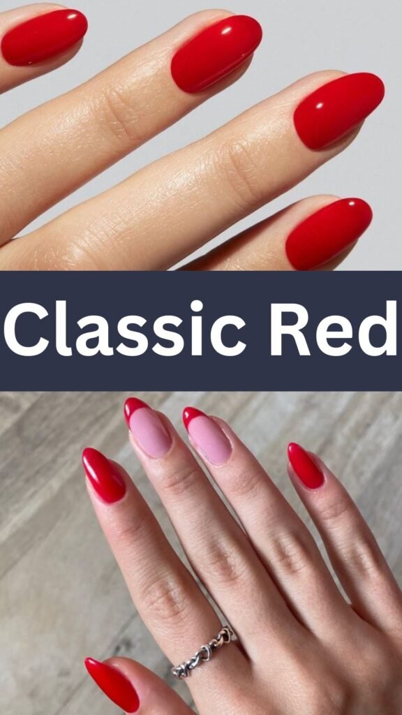 classic-red-Trendy-Engagement-Nail-Art-Designs-to-Show-Off-Your-Ring-nailstrends.com