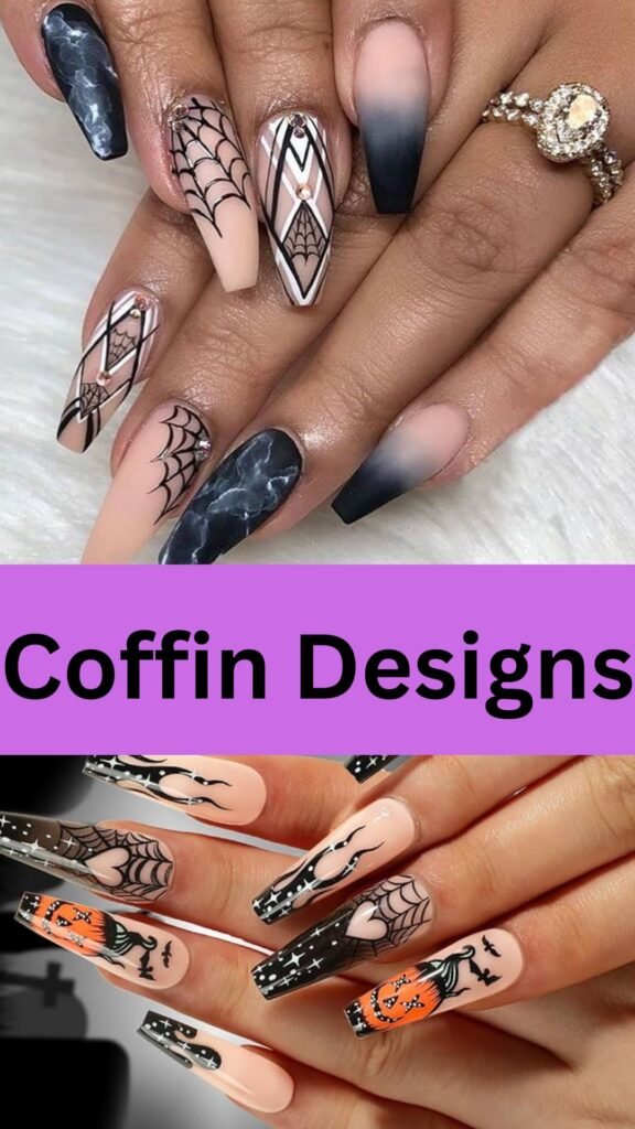 coffin-designs-Extra-Spooky-Halloween-Nails-to-try-this-year-nailstrends.com