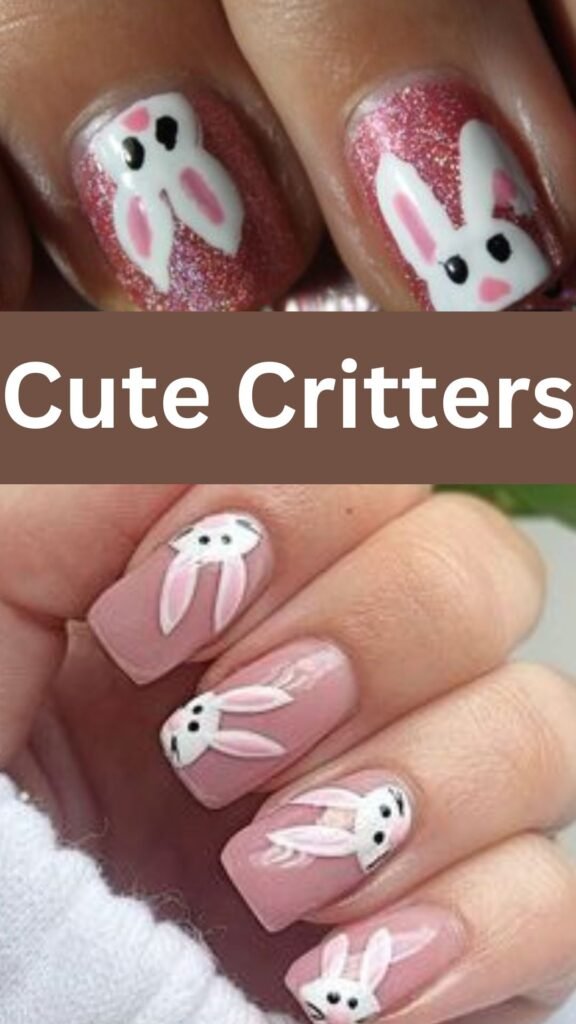 cute-critters-Cutest-Party-Nail-Ideas to-Steal-the-Spotlight-nailstrends.com