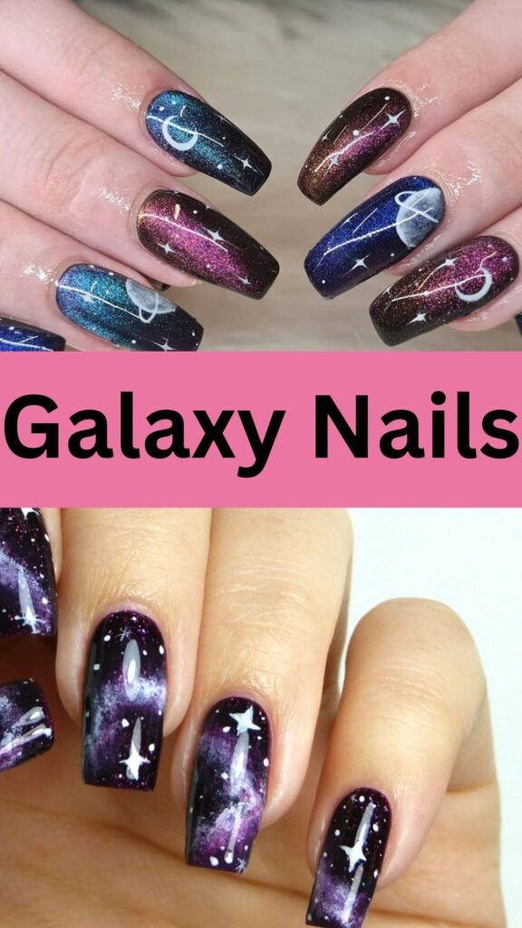 galaxy-nails-funky-nail-art-nailstrends.com