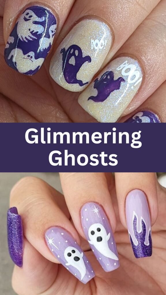 glimmering-ghosts-Extra-Spooky-Halloween-Nails-to-try-this-year-nailstrends.com