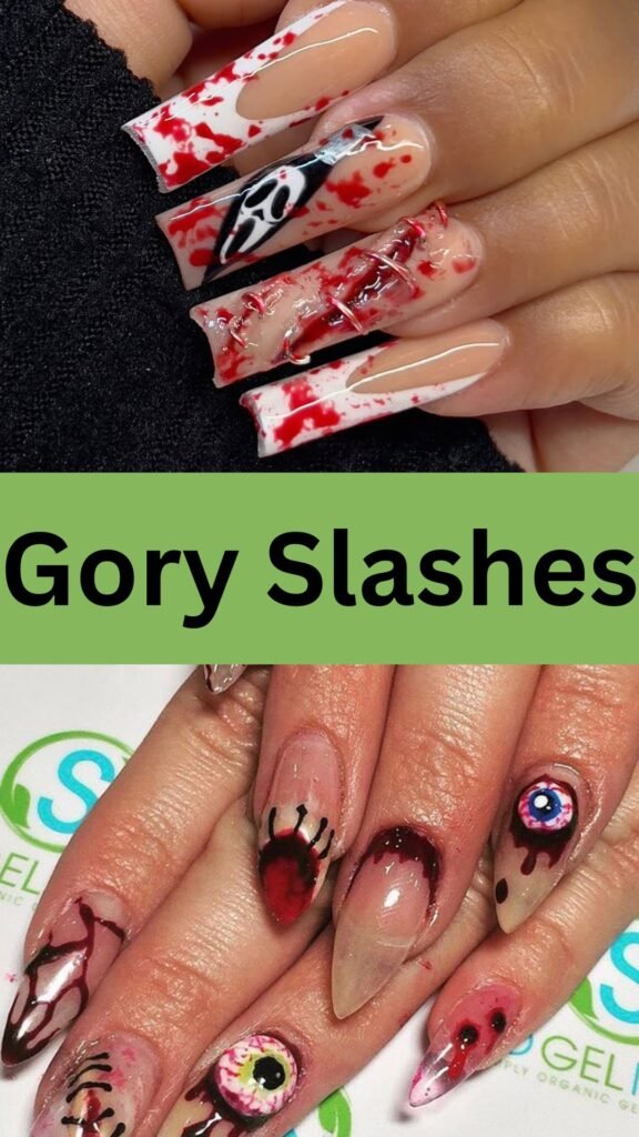 gory-slashes-Extra-Spooky-Halloween-Nails-to-try-this-year-nailstrends.com