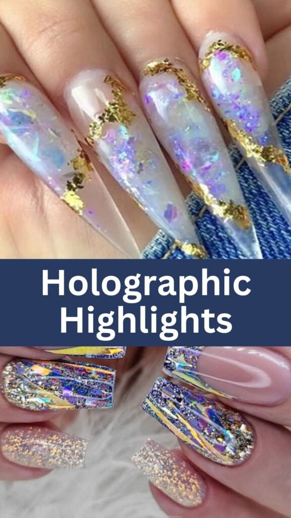 holographic-highlights-funky-nail-art-nailstrends.com