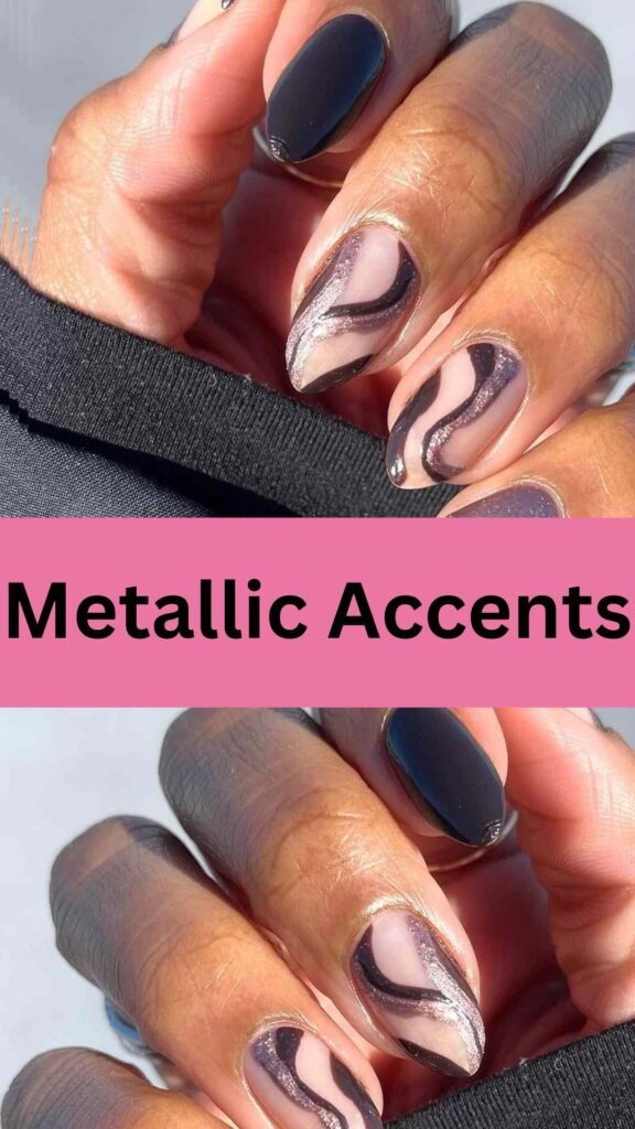 metallic-accents-funky-nail-art-nailstrends.com