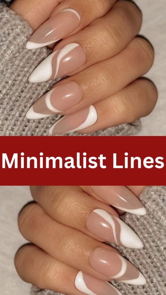 minimalist-lines-Pointed-Nail-Art-Designs-to-Obsess-Over-nailstrends.com