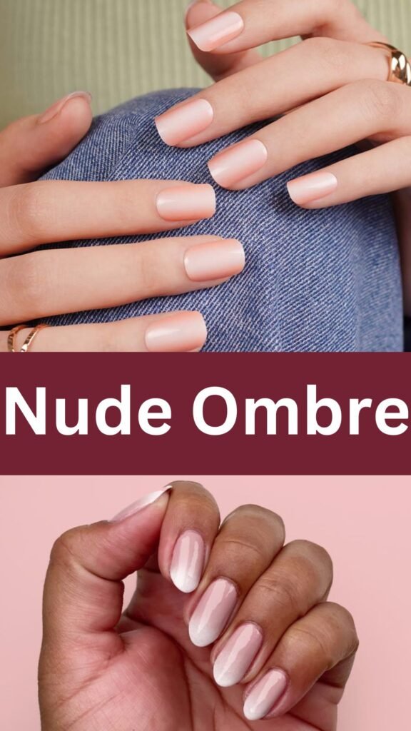 nude-ombre-Pretty-Natural-Nail-Art-Designs-for-you-nailstrends.com