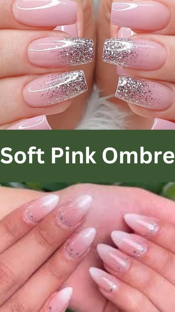 soft-pink-ombre-Trendy-Nail-Art-Ideas-for-Wedding-Party-nailstrends.com