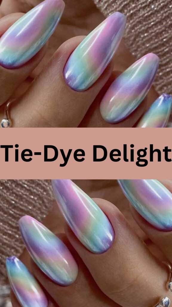 tie-dye-delight-Cutest-Party-Nail-Ideas to-Steal-the-Spotlight-nailstrends.com